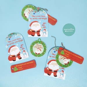 Christmas Tag Set - B